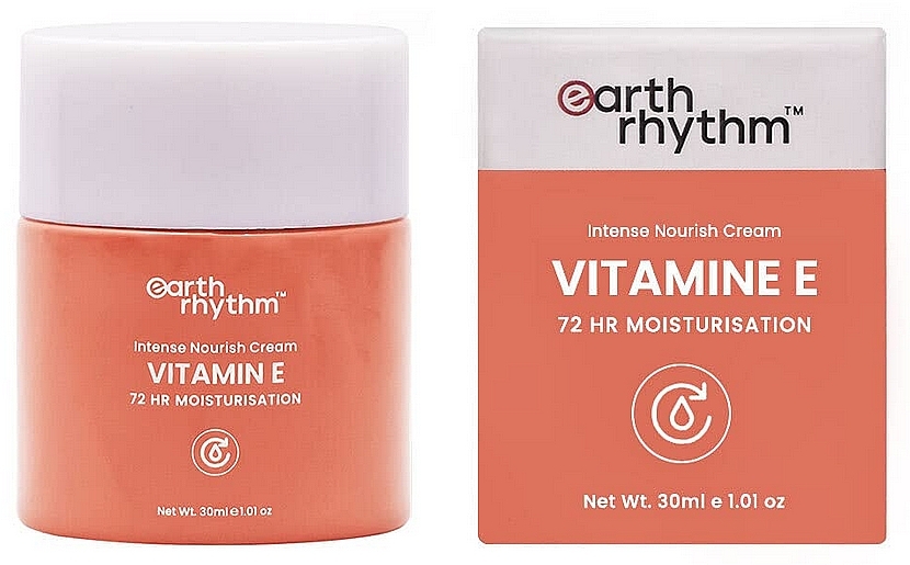 Nourishing Day Cream with Vitamin E - Earth Rhythm Vitamin E Intense Nourish Day Cream — photo N1