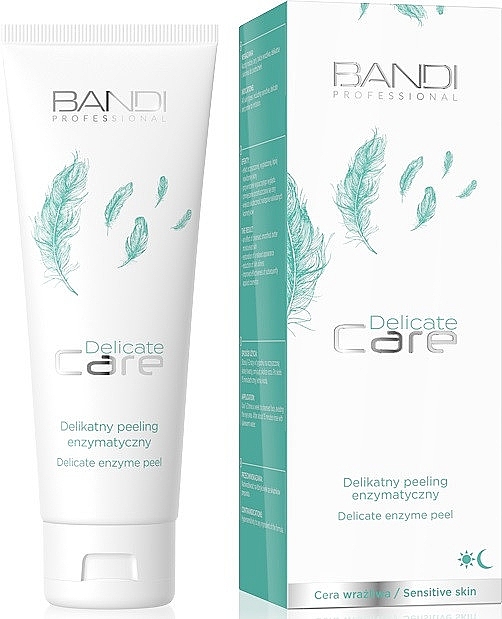 Delicate Enzyme Face Peeling, tube - Bandi Professional Delicate Care Gentle Enzyme Peel — photo N2