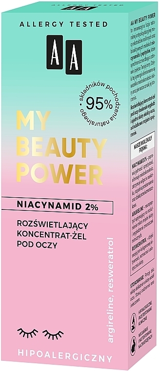 Eye Gel-Concentrate - AA My Beauty Power Niacynamid 2% — photo N8