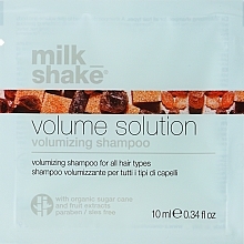 Volume Hair Shampoo - Milk Shake Volume Solution Shampoo — photo N1
