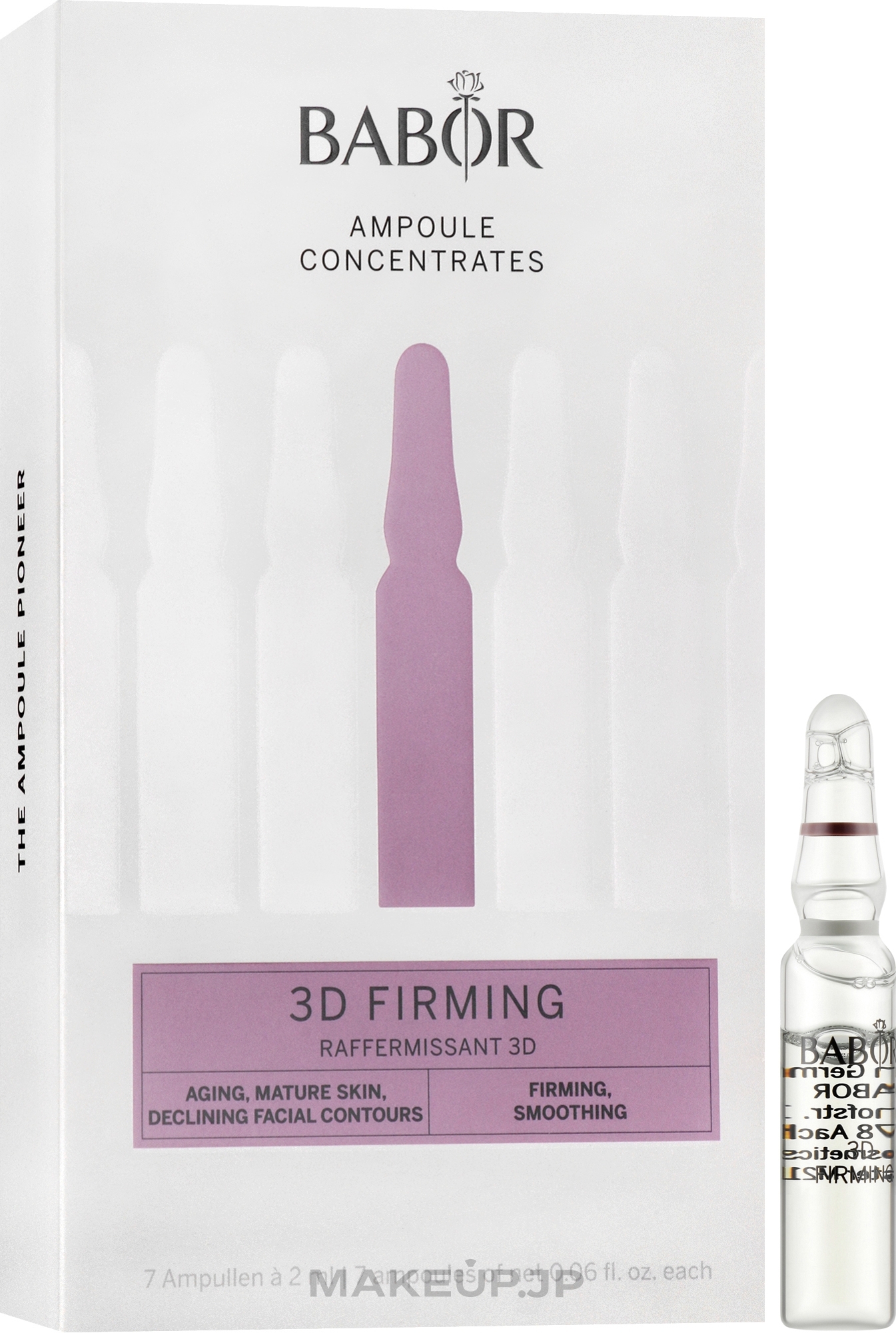 3D Firming Face Ampoules - Babor Ampoule Concentrates Lift & Firm 3D Firming — photo 7 x 2 ml