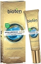 Fragrances, Perfumes, Cosmetics Repairing Anti-Wrinkle Eye Cream - Bioten Hyaluronic Gold Replumping Antiwrinkle Eye Cream