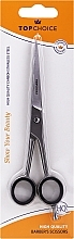 Hairdresser Matte Scissors 15.5/17cm, L-size, 20322 - Top Choice — photo N1