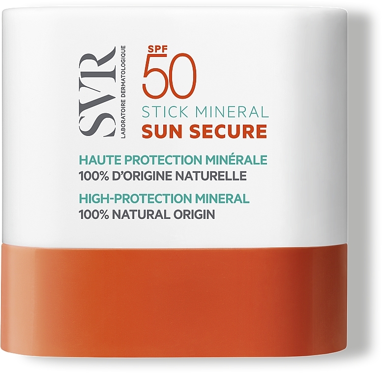 Sunscreen Body Stick - SVR Sun Secure Stick Mineral SPF50 — photo N1