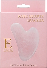 Gua Sha Stone, rose quartz - Eclat Skin London Rose Quartz Gua Sha — photo N2