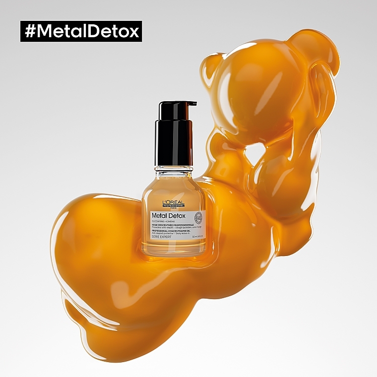 Concentrated Hair Oil - L'Oreal Professionnel Serie Expert Metal Detox — photo N24