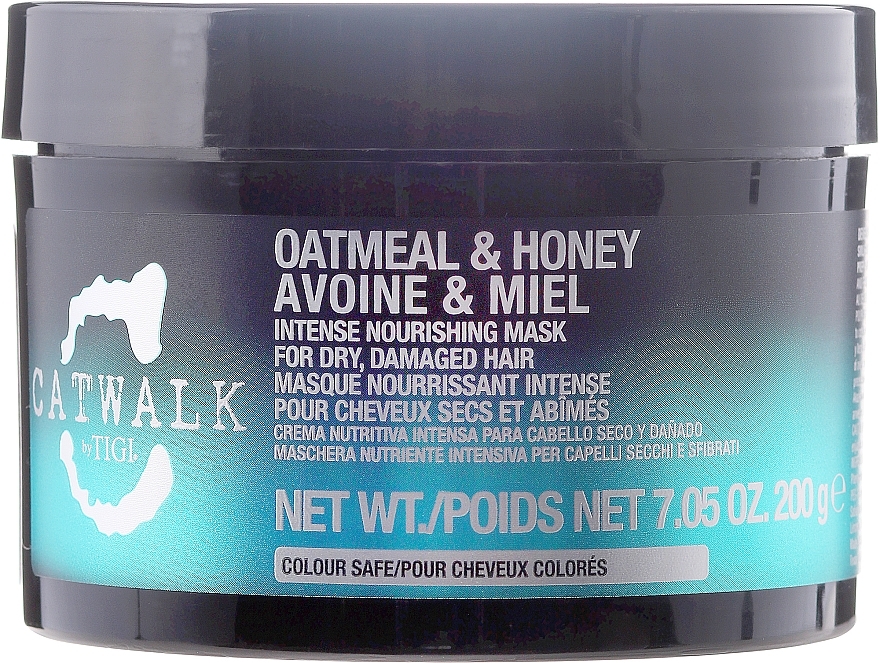 Repair Hair Mask - Tigi Catwalk Oatmeal & Honey Nourishing Mask — photo N1