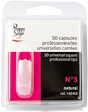 Fragrances, Perfumes, Cosmetics Versatile Square Tips #3, 50pcs - Peggy Sage Tips