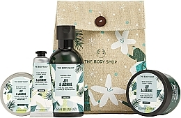 Fragrances, Perfumes, Cosmetics Set - The Body Shop Joy & Jasmine Essentials Gift (sh/gel/250ml + b/but/50ml + h/cr/30ml + b/cr/200ml)