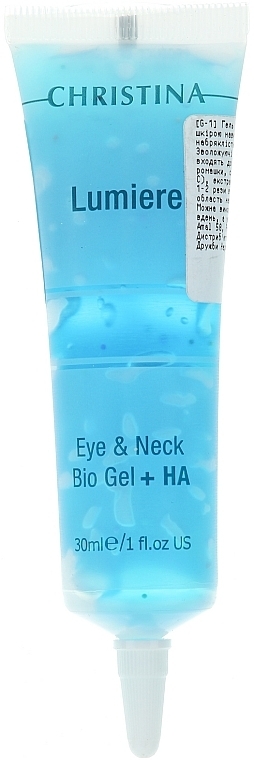 Eye & Neck Care Lumiere Gel - Christina Eye & Neck Bio Gel — photo N1