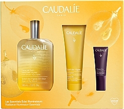 Fragrances, Perfumes, Cosmetics Caudalie Soleil Des Vignes - Set (b/oil/100ml + sh/gel/50ml + eye/cr/5ml)