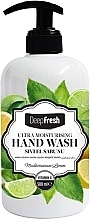 Fragrances, Perfumes, Cosmetics Moisturizing Liquid Hand Soap 'Mediterranean Lemon' - Aksan Deep Fresh Meditteranean Lemon Ultra Moisturising Hand Wash