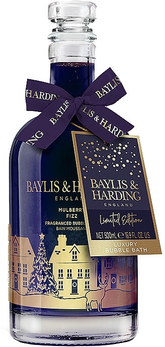 Bath Foam - Baylis & Harding Mulberry Fizz Luxury Babble Bath — photo N1