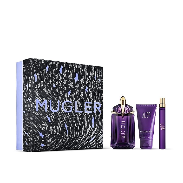 Perfume and Body Care Set - Mugler Alien (edp/60ml + edp/10ml + b/lot/50ml) — photo N1