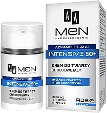 Rebuilding Face Cream - AA Men Advanced Care Intensive 50+ Face Cream Rebuilding — photo N1