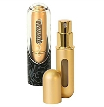 Fragrances, Perfumes, Cosmetics Perfume Bottle - Travalo Classic Excel Easy Fill Perfume Spray Gold