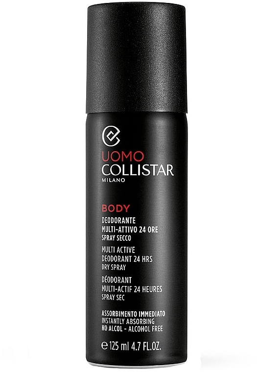 Dry Deodorant-Spray - Collistar Linea Uomo Multi-Active Deodorant 24 Hours  — photo N1