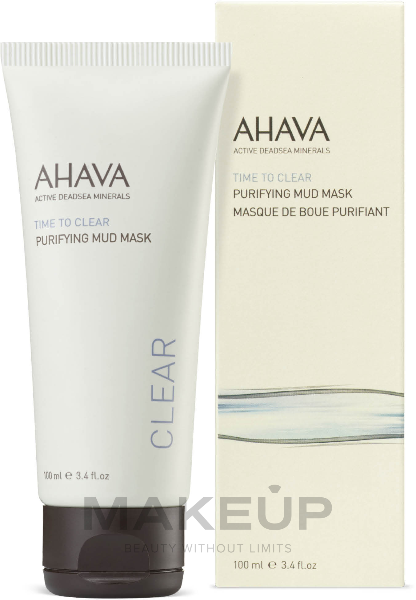 Cleansing Face Mask - Ahava Time To Clear Purifying Mud Mask — photo 100 g