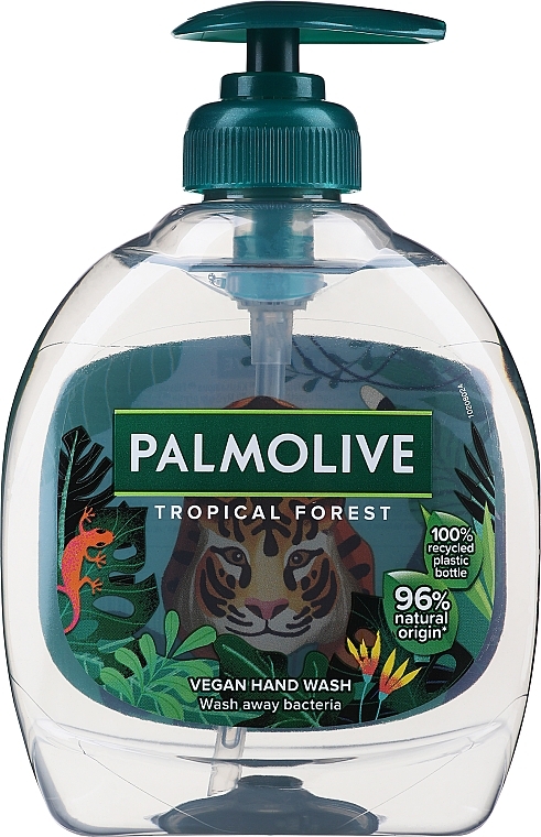 Kids Liquid Soap, tiger - Palmolive Tropical Forest — photo N1