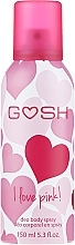 Fragrances, Perfumes, Cosmetics Deodorant Spray - Gosh I Love Pink Deo Body Spray