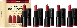 Lipstick Set, 5 pcs. - Revolution Pro 5 Lipstick Collection Reds — photo N3