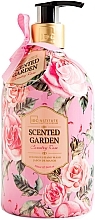 Hand Liquid Soap - IDC Institute Scented Garden Hand Wash Country Rose — photo N1