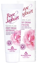 Fragrances, Perfumes, Cosmetics Softening Foot Cream - Bulgarian Rose Rose & Joghurt Foot Cream