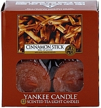 Tea Light Candles - Yankee Candle Scented Tea Light Candles Cinnamon Stick — photo N2