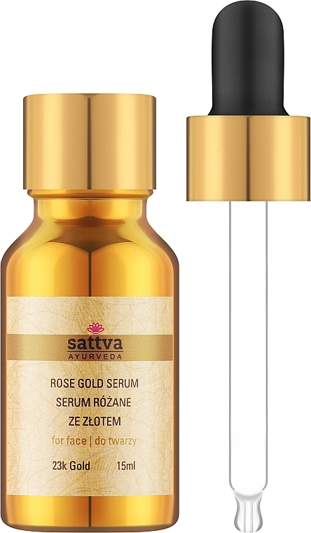 Face Serum - Sattva Ayurveda Rose Gold Serum — photo N1