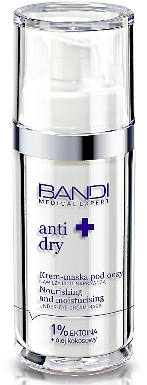 Moisturizing Facial Cream Mask - Bandi Medical Expert Anti Dry Eye Cream Mask — photo N1