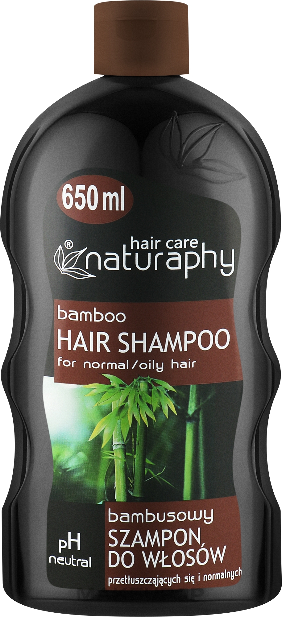 Shampoo for Greasy and Normal Hair 'Bamboo' - Naturaphy Shampoo — photo 650 ml