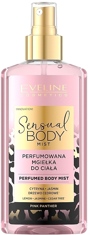 Perfumed Body Mist - Eveline Cosmetics Sensual Body Mist Pink Panther — photo N1