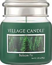 Fragrances, Perfumes, Cosmetics Scented Candle in Jar "Balsam Fir" - Village Candle Premium Balsam Fir