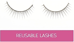 False Lashes, FR-2039 - Silver Style Eyelashes — photo N3