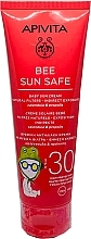 Baby Sun Protective Cream with Calendula and Propolis - Apivita Bee Sun Safe Baby Sun Cream Calendula & Propolis SPF30 — photo N1