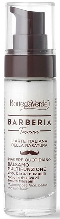 Bottega Verde Barberia Toscana - Multifunctional Balm for Face, Beard and Hair — photo N1