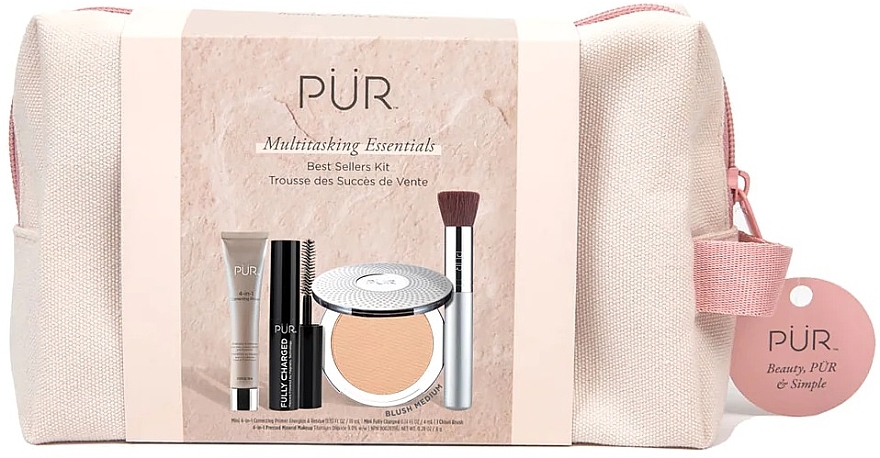 Pur Multitasking Essential Kit Blush Medium - Set, 5 products — photo N1