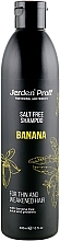 Fragrances, Perfumes, Cosmetics Salt-Free Shampoo with Banana Tree Juice & Proteins - Jerden Proff Banana