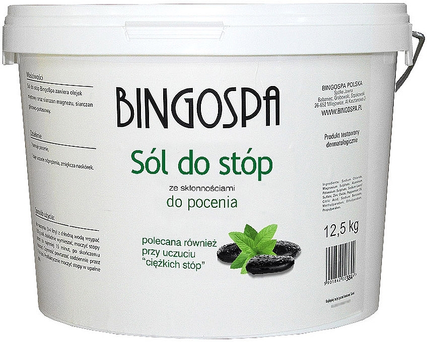 Foot Salt Prone to Sweating - BingoSpa Salt For Feet — photo N10