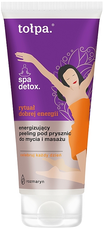 Body Scrub - Tolpa Spa Detox Ritual Of Good Energy Shower Scrub For Washing And Massage — photo N1