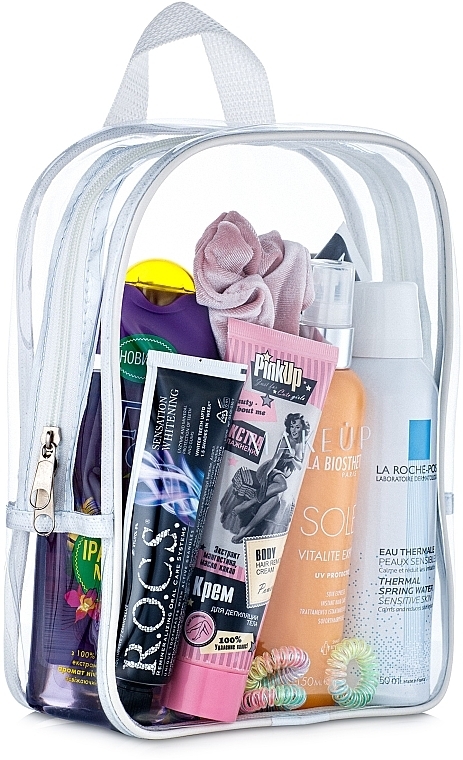 Shower MAKEUP Bag 'Beauty Bag', white (without filling) - MAKEUP — photo N3
