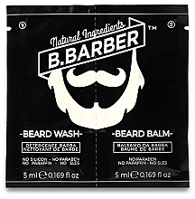 Fragrances, Perfumes, Cosmetics Set - B.Barber Beard (beard/wash/5ml + beard/balm/5ml)