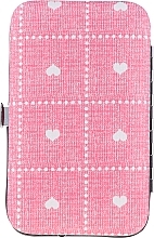 Fragrances, Perfumes, Cosmetics 7-pieces Manicure Set 2429, pink - Donegal Manicure Set