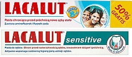 Fragrances, Perfumes, Cosmetics Baby Set - Lacalut Teens + Sensitive (t/paste/50ml + t/paste/75ml)