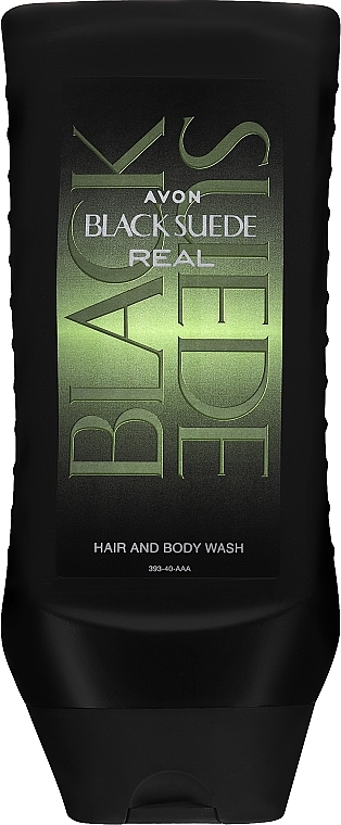 Avon Black Suede Real - Shampoo-Shower Gel for Men — photo N1