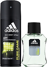 Fragrances, Perfumes, Cosmetics Adidas Pure Game - Set (deo/spray/150ml + sh/gel/50ml)