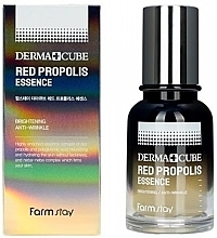 Fragrances, Perfumes, Cosmetics Nourishing Propolis & Hibiscus Essence - FarmStay Derma Cube Red Propolis Essence