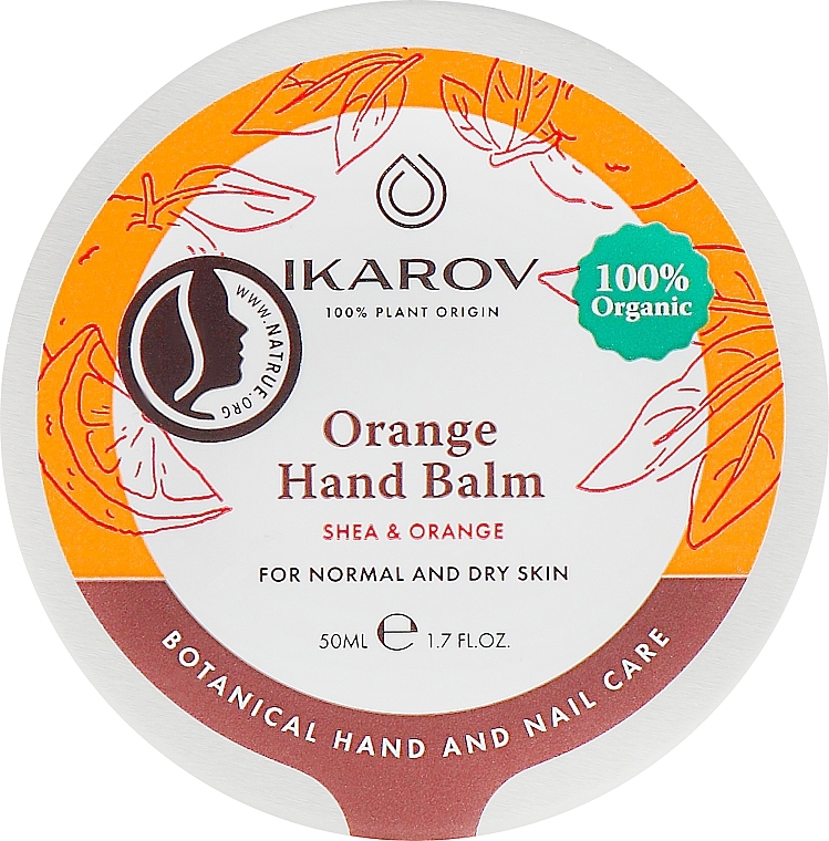 Orange Hand Balm - Ikarov — photo N2