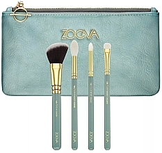 Fragrances, Perfumes, Cosmetics Makeup Brush Set 4 pcs - Zoeva Offline Brush Set