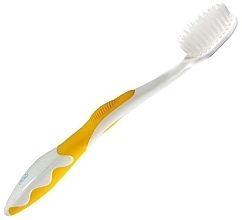 Fragrances, Perfumes, Cosmetics Silver Maxi Toothbrush, yellow - Orto-Dent Silver Maxi Toothbrush